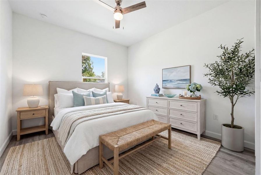Furnished interior view inside a new home in , Haines City (Image 19).