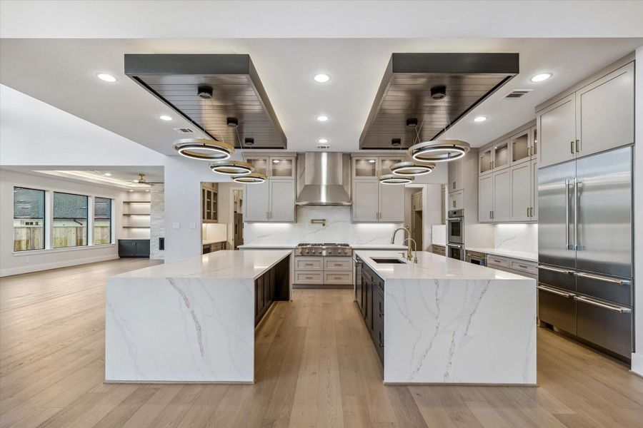 Furnished interior view inside a new home in , Sugar Land (Image 12).