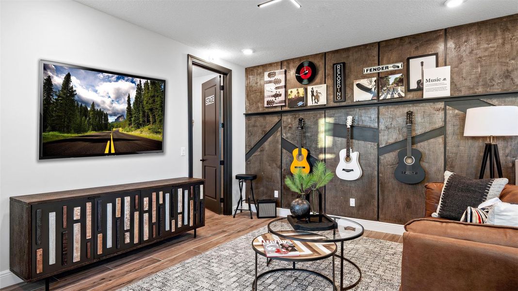 Furnished interior view inside a new home in Cresswind Palm Beach at Westlake, Westlake (Image 10).