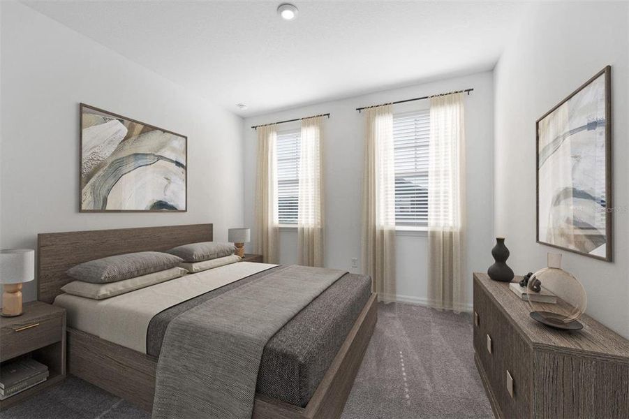 Furnished interior view inside a new home in Brack Ranch, St. Cloud (Image 6).