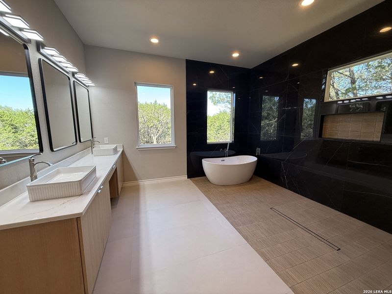 Furnished interior view inside a new home in , Spring Branch (Image 35).