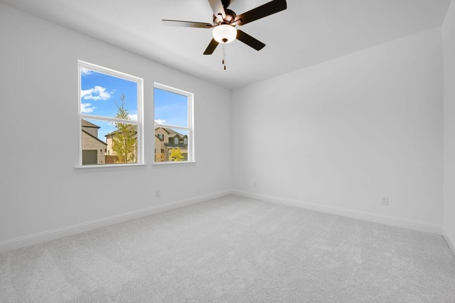 Representative unfurnished interior of a home built from the Eller by Taylor Morrison in Cross Creek Meadows 40s, Celina (Image 13). Representative unfurnished interior of a home built from the Eller by Taylor Morrison in Cross Creek Meadows 40s, Celina (Image 13).