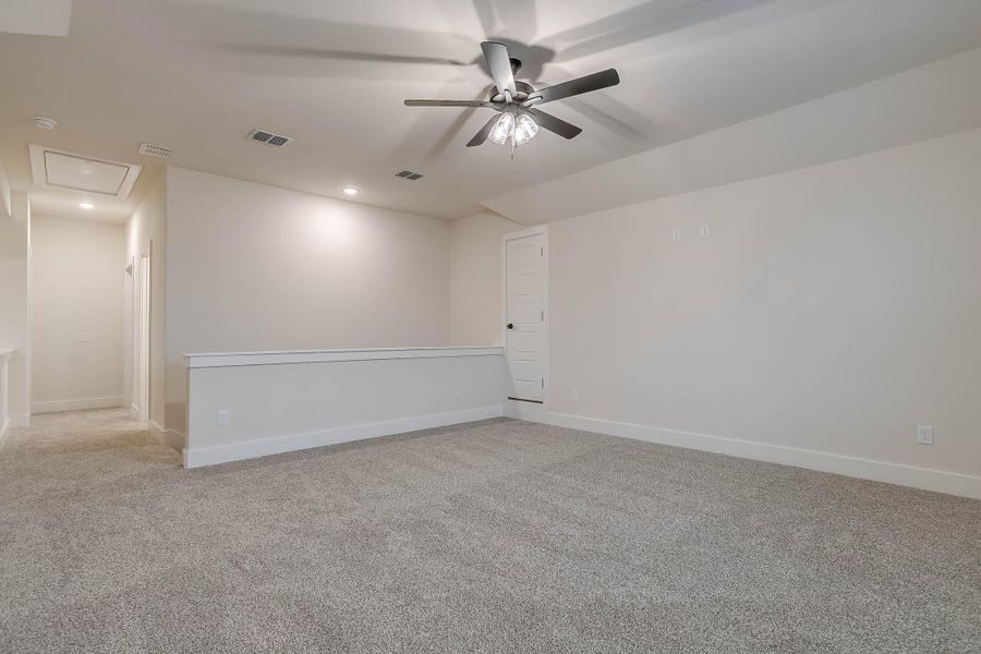 Representative unfurnished interior of a home built from the The Llano by Trinity Classic Homes in Covenant Park, Springtown (Image 16). Representative unfurnished interior of a home built from the The Llano by Trinity Classic Homes in Covenant Park, Springtown (Image 16).