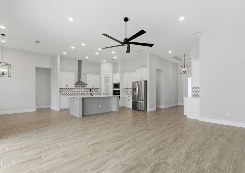 The home has an incredible open layout. The home has an incredible open layout.