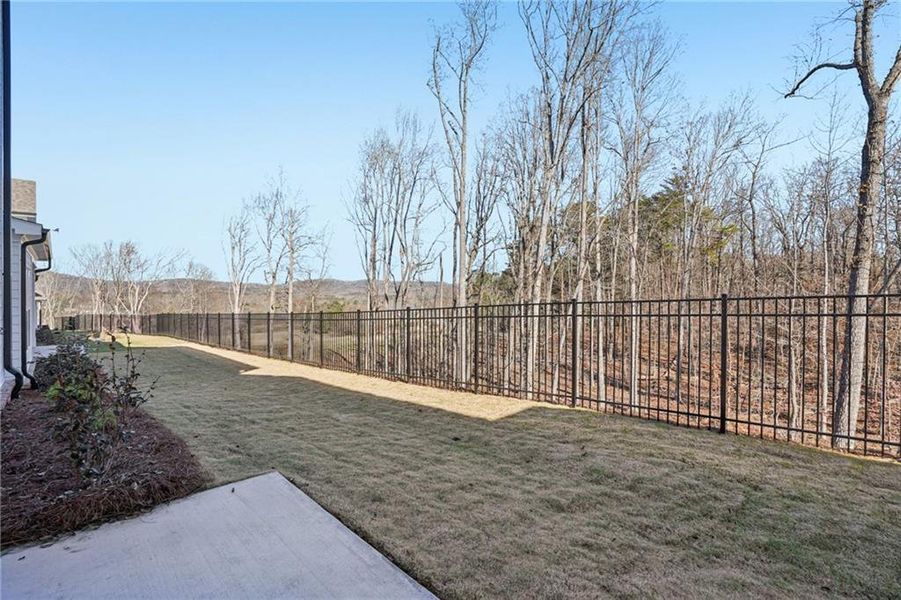 Exterior details and patio area of a home in Aberdeen, Hoschton (Image 3).