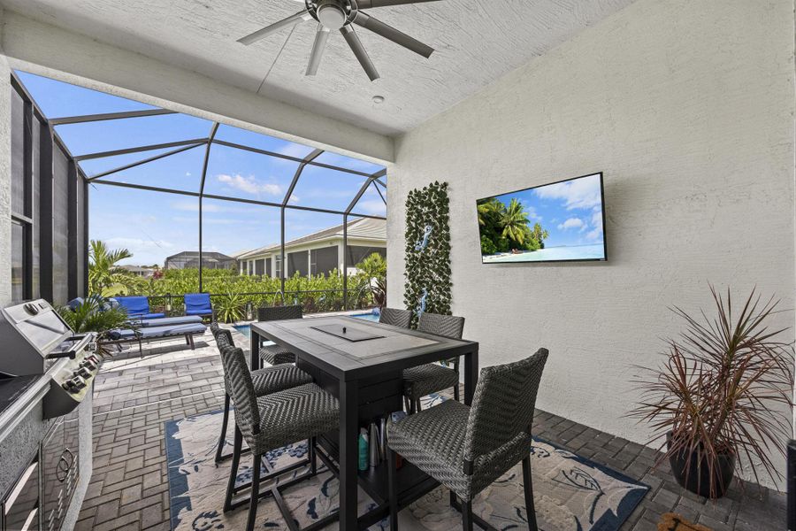 Furnished interior view inside a new home in , Port St. Lucie (Image 10). Furnished interior view inside a new home in , Port St. Lucie (Image 10).