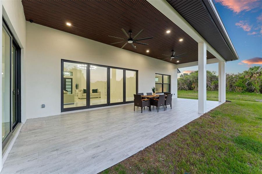 Exterior details and patio area of a home in , Palm Bay (Image 39). Exterior details and patio area of a home in , Palm Bay (Image 39).