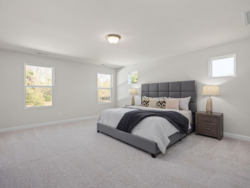 Furnished interior view inside a new home in Gregory Village, Lillington (Image 13).