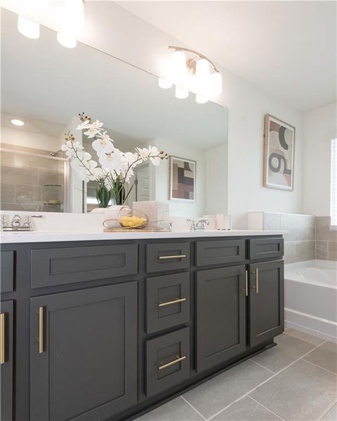 Furnished interior view inside a new home in Highland Park, Stonecrest (Image 33). Furnished interior view inside a new home in Highland Park, Stonecrest (Image 33).