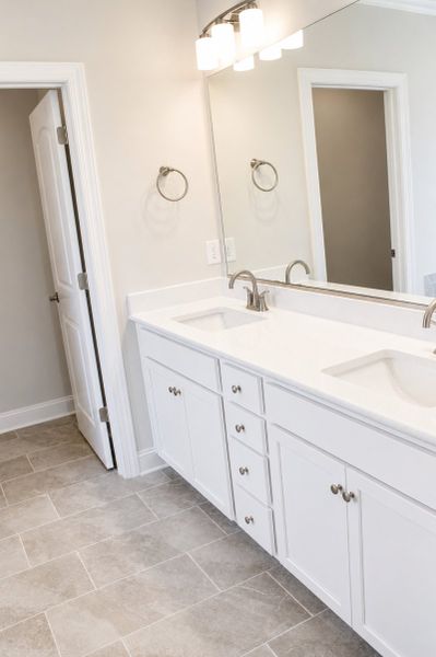 Furnished interior view inside a new home in Weybridge, Burlington (Image 10).