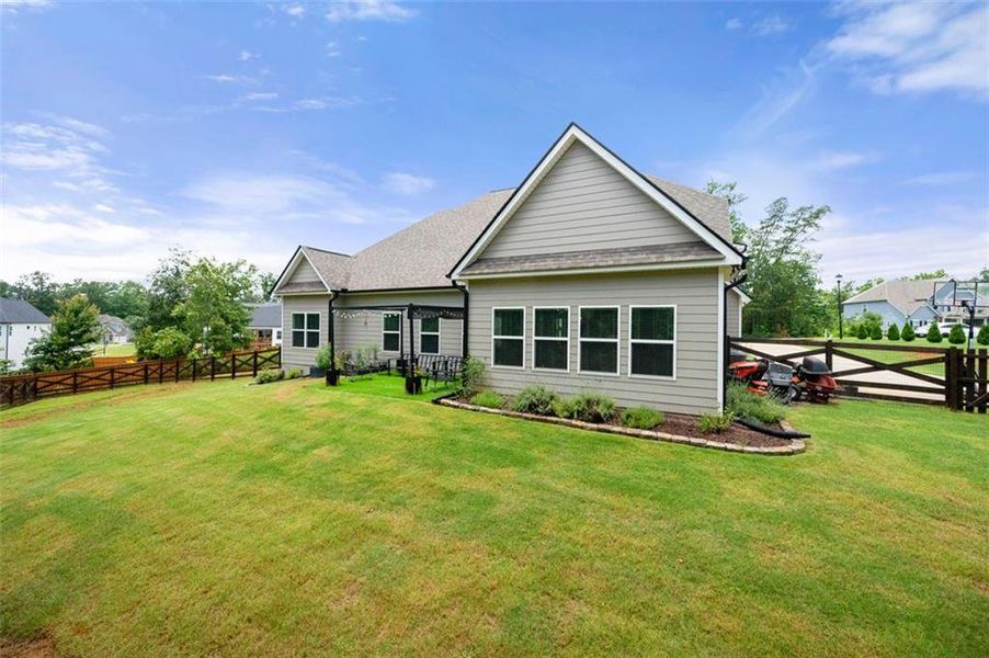 Front exterior of a new home in , Douglasville, GA, highlighting curb appeal (Image 23).