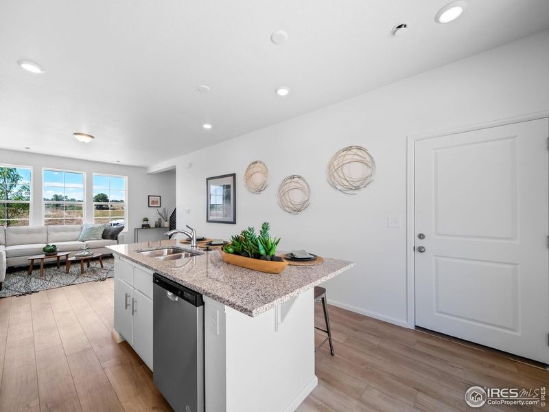 Furnished interior view inside a new home in , Johnstown (Image 19).