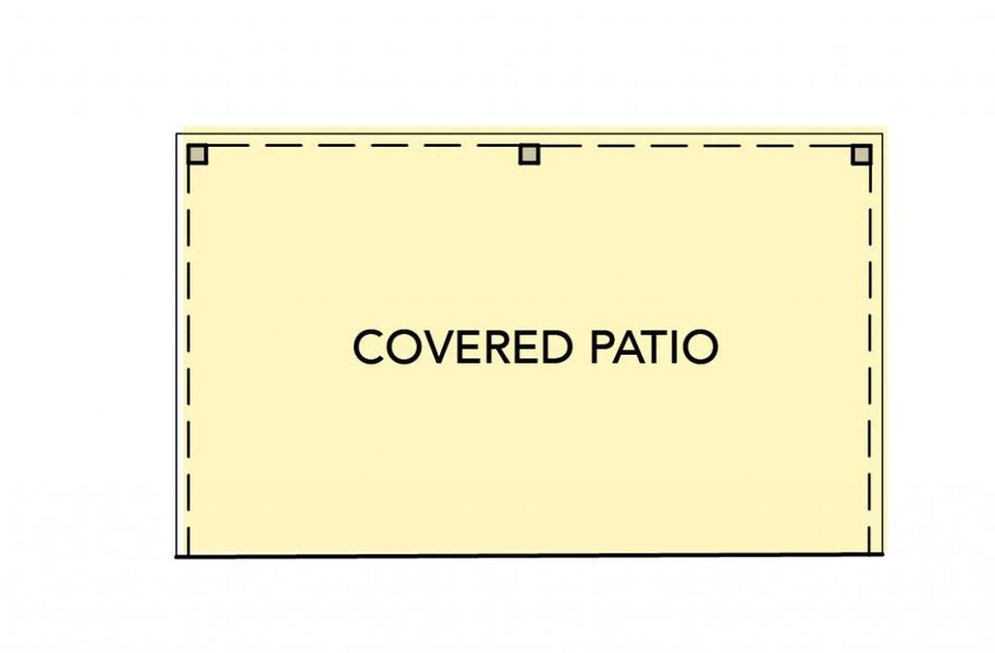 2D floor plan layout for the Washington by Kerley Family Homes in Ford Landing, Acworth, GA (Image 3).