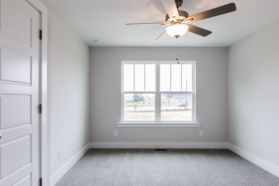 Spacious, unfurnished interior of a new home in Vaughan Farms, Angier (Image 20). Spacious, unfurnished interior of a new home in Vaughan Farms, Angier (Image 20).