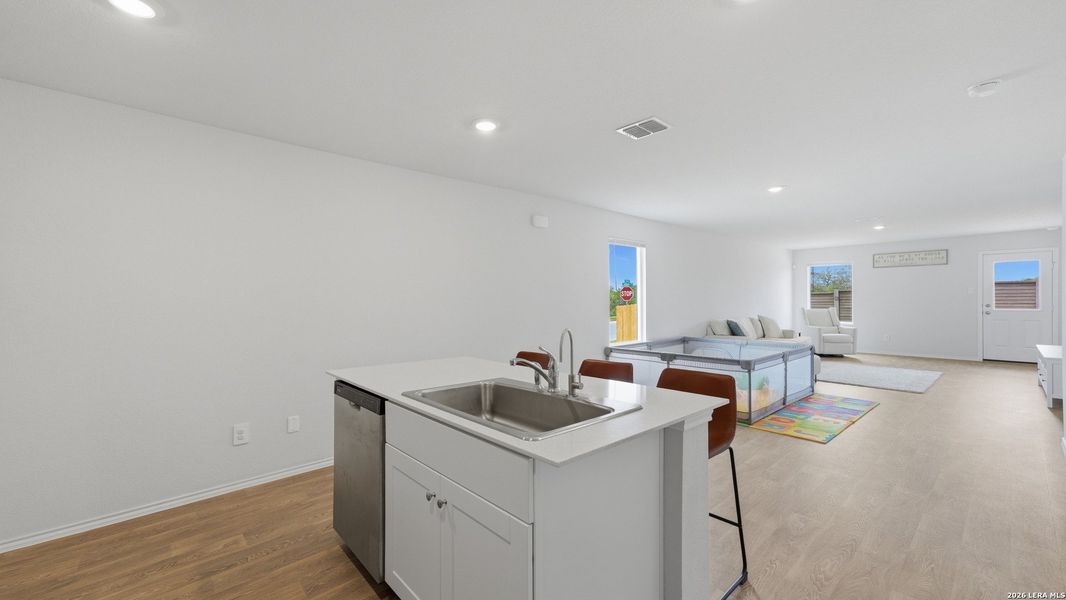 Furnished interior view inside a new home in Ladera, Luling (Image 12).