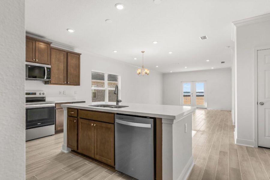 Furnished interior view inside a new home in Lake Merial, Panama City (Image 8). Furnished interior view inside a new home in Lake Merial, Panama City (Image 8).