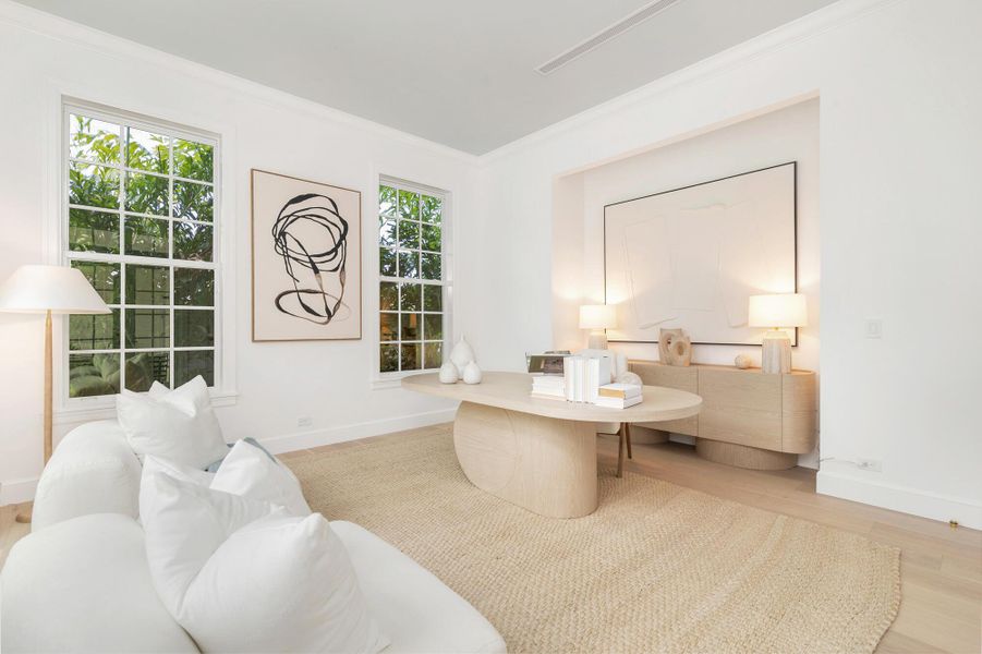 Furnished interior view inside a new home in , West Palm Beach (Image 17). Furnished interior view inside a new home in , West Palm Beach (Image 17).