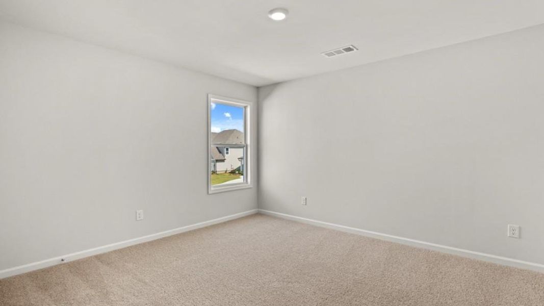 Spacious, unfurnished interior of a new home in Hamptons at Riverwood East, Dallas (Image 19).