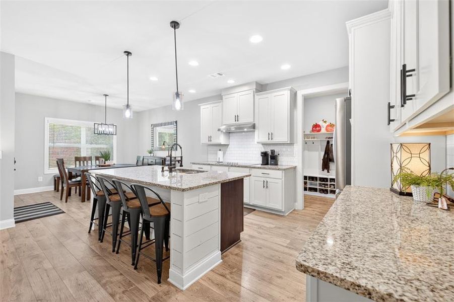 Furnished interior view inside a new home in Calgary Downs, Winder (Image 30). Furnished interior view inside a new home in Calgary Downs, Winder (Image 30).