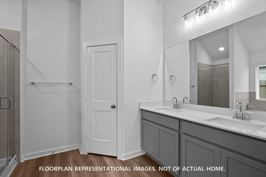 Furnished interior view inside a new home in Ambrose, La Marque (Image 6). Furnished interior view inside a new home in Ambrose, La Marque (Image 6).