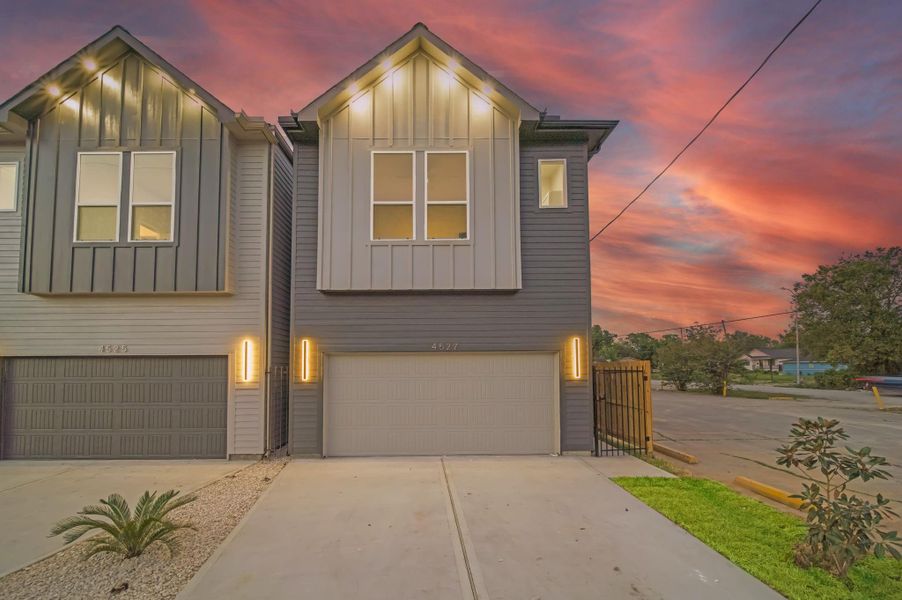 Front exterior of a new home in , Houston, TX, highlighting curb appeal (Image 2). Front exterior of a new home in , Houston, TX, highlighting curb appeal (Image 2).