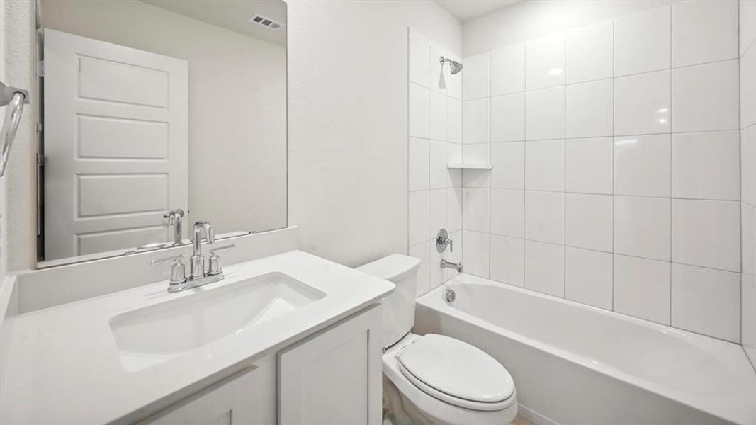 Furnished interior view inside a new home in Lilybrooke at Legacy Hills, Celina (Image 6). Furnished interior view inside a new home in Lilybrooke at Legacy Hills, Celina (Image 6).