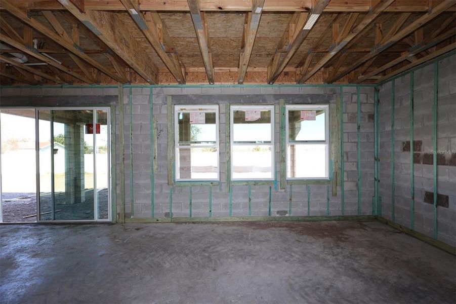 In-progress construction of a new home in , St. Cloud, FL (Image 4).