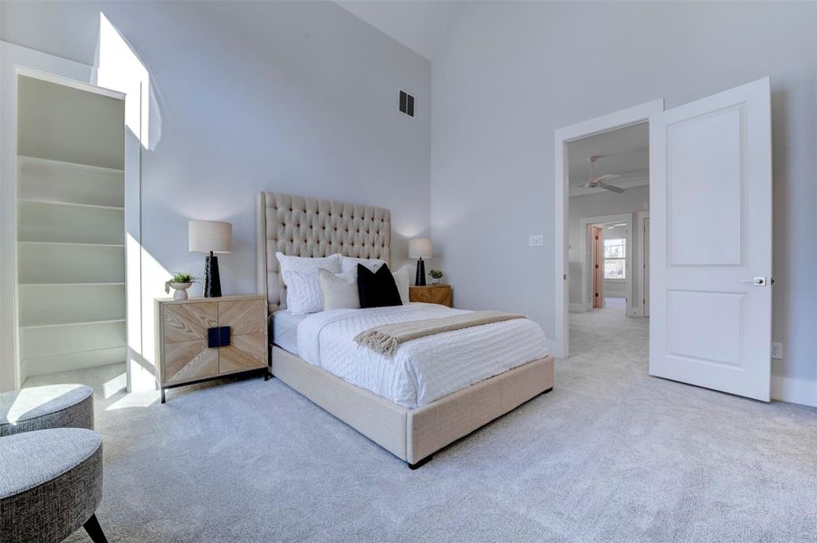 Furnished interior view inside a new home in , Houston (Image 18).