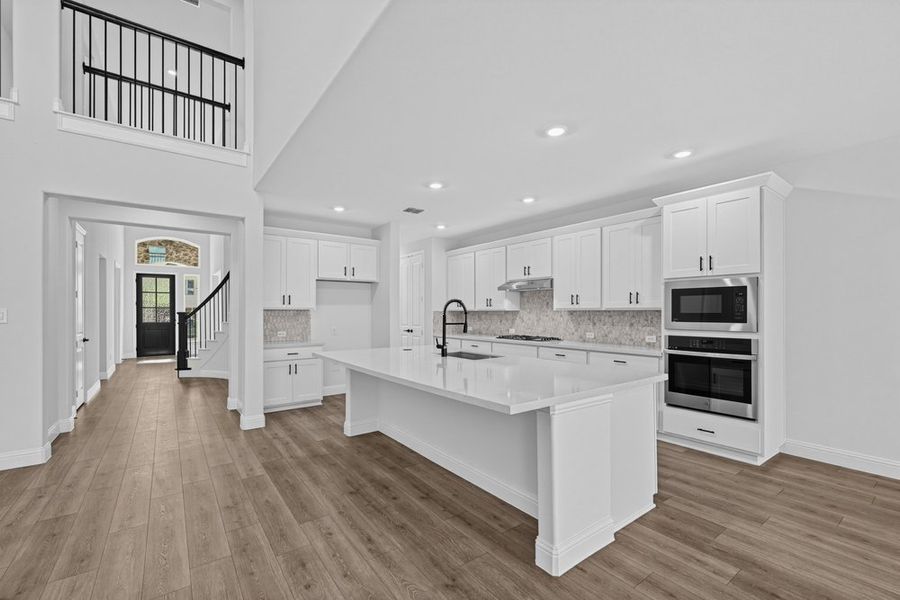 Furnished interior view inside a new home in The Ridge at Northlake, Northlake (Image 7).