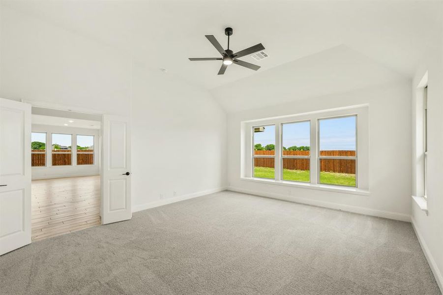 Spacious, unfurnished interior of a new home in The Oaks, Red Oak (Image 25). Spacious, unfurnished interior of a new home in The Oaks, Red Oak (Image 25).