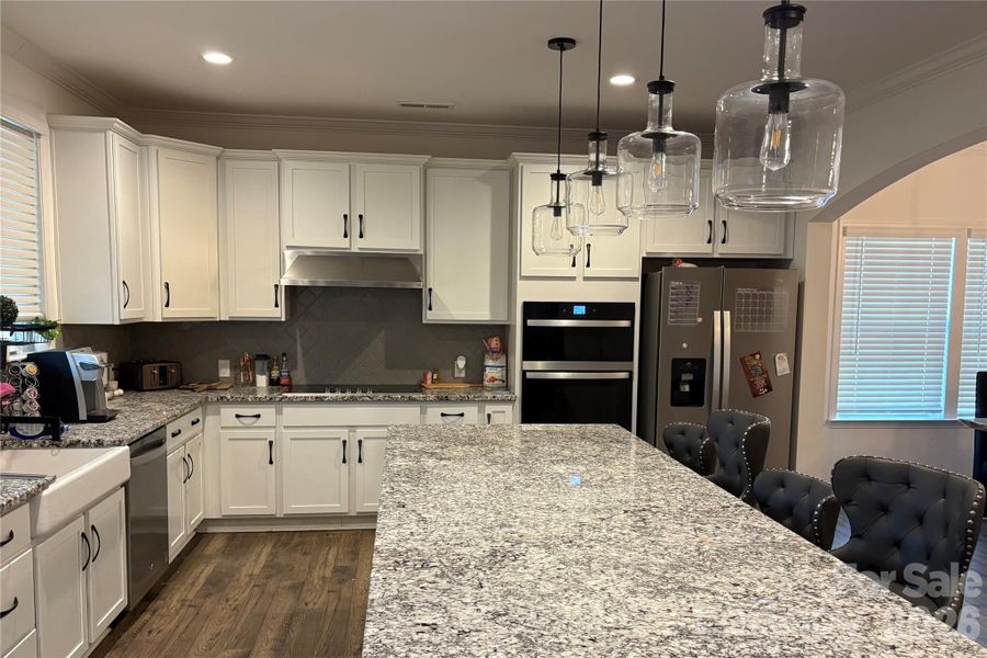 Furnished interior view inside a new home in Hidden Lakes, Statesville (Image 8).