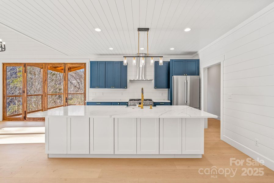 Furnished interior view inside a new home in , Cullowhee (Image 5).