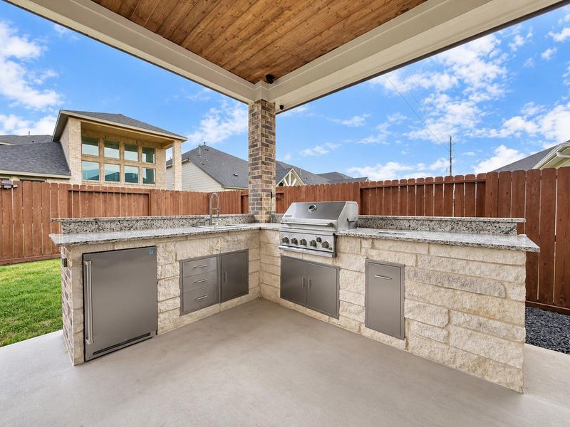 Exterior details and patio area of a home in , Fulshear (Image 24). Exterior details and patio area of a home in , Fulshear (Image 24).
