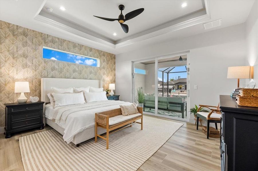 Furnished interior view inside a new home in , Port Charlotte (Image 41).