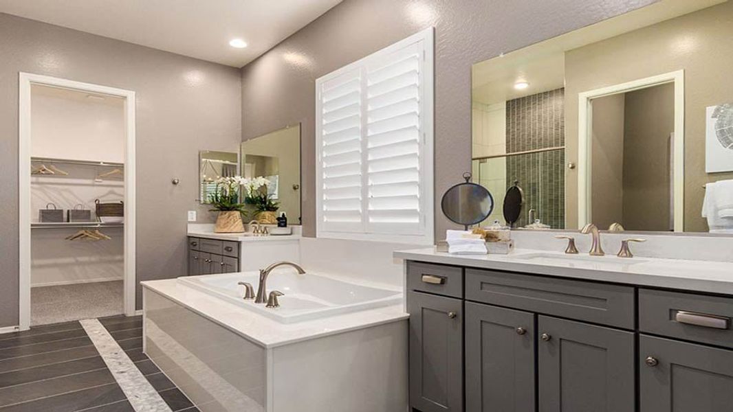 Representative furnished interior of a home built from the 50R3 by Taylor Morrison in Ravenna at Rancho Mercado, Surprise (Image 14).