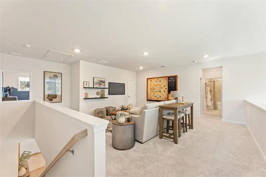 Furnished interior view inside a new home in Brookshire Manor, Canton (Image 20).