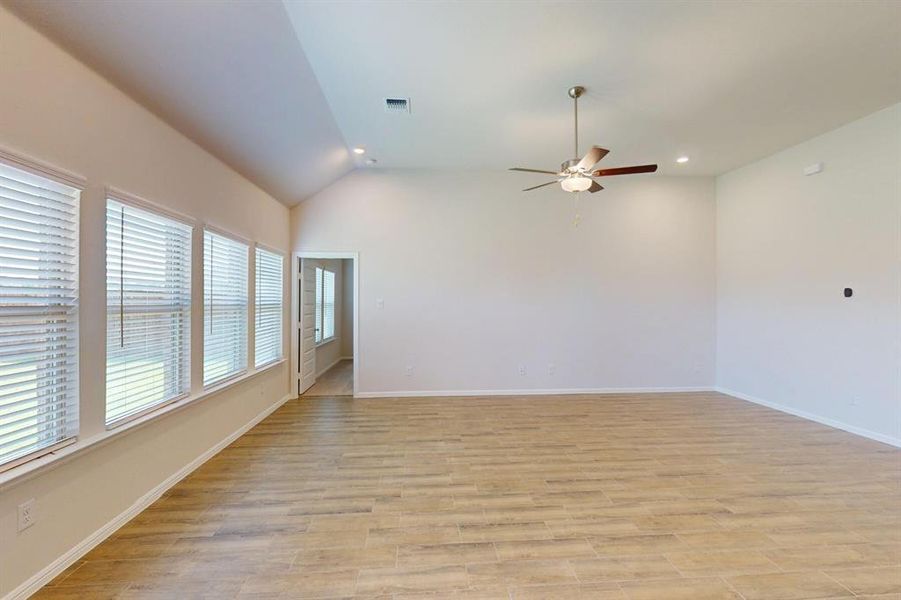 Spacious, unfurnished interior of a new home in Kings Way, Denton (Image 26). Spacious, unfurnished interior of a new home in Kings Way, Denton (Image 26).