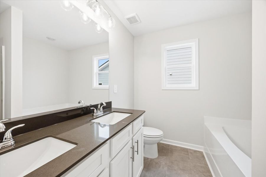 Furnished interior view inside a new home in Creekside Manor, Thomaston (Image 6).