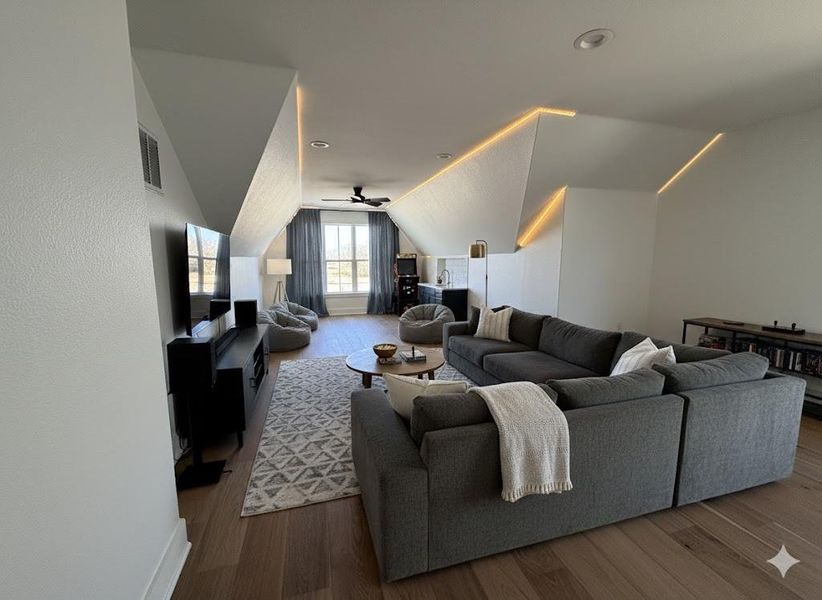 Furnished interior view inside a new home in , Pottsboro (Image 5). Furnished interior view inside a new home in , Pottsboro (Image 5).