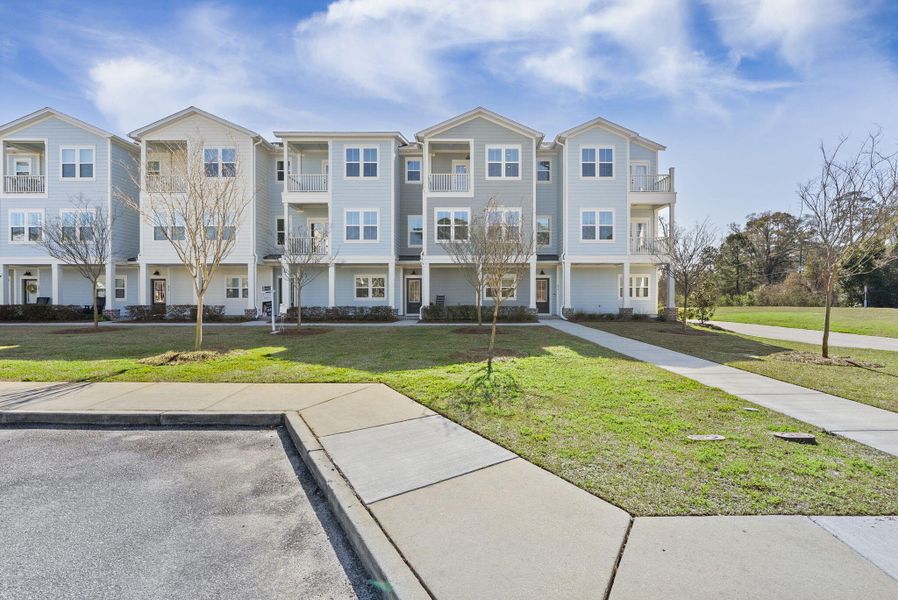 Front exterior of a new home in , Summerville, SC, highlighting curb appeal (Image 28).