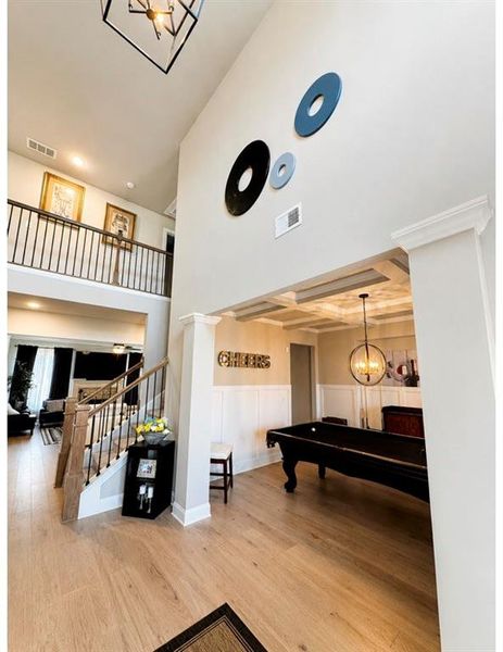 Furnished interior view inside a new home in , Atlanta (Image 5).
