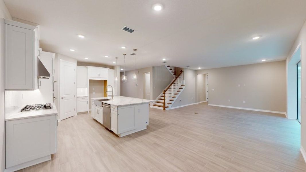 Furnished interior view inside a new home in Headwaters at Lofton Creek, Yulee (Image 6). Furnished interior view inside a new home in Headwaters at Lofton Creek, Yulee (Image 6).