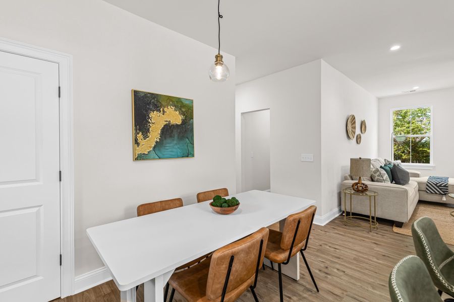 Furnished interior view inside a new home in , North Charleston (Image 12).