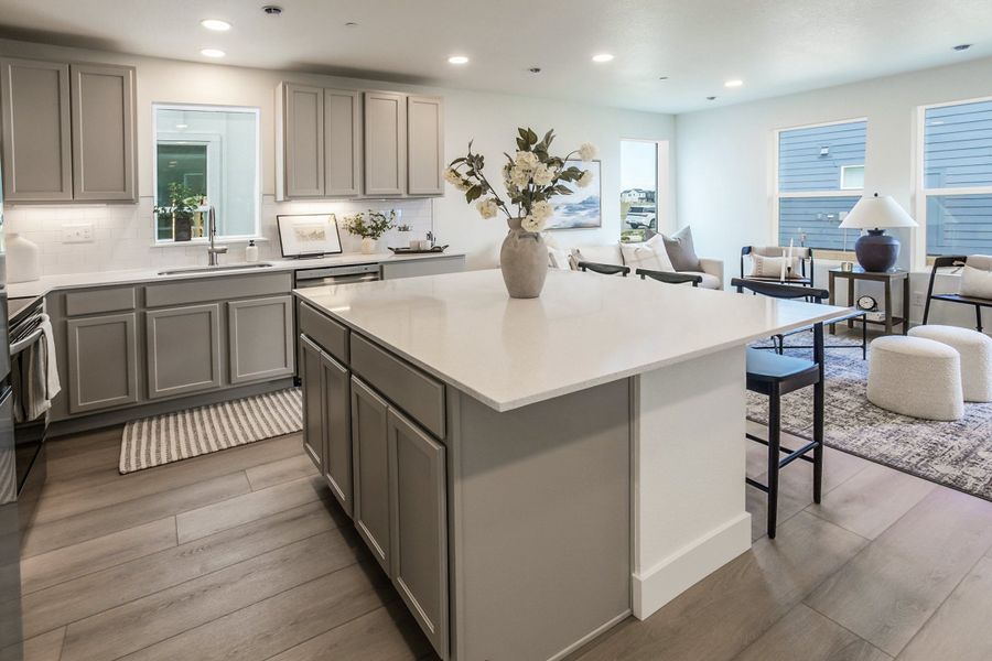 Furnished interior view inside a new home in Bloom, Fort Collins (Image 36).