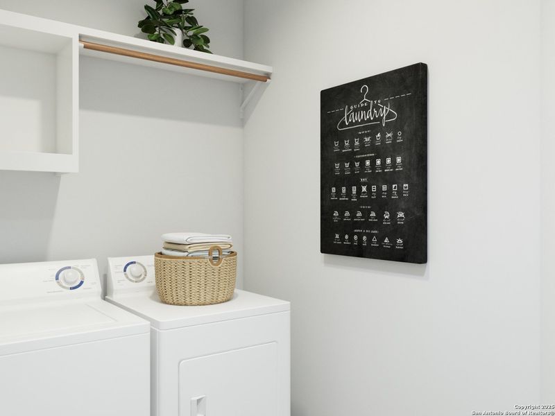 Furnished interior view inside a new home in Abbott Place, St. Hedwig (Image 30). Furnished interior view inside a new home in Abbott Place, St. Hedwig (Image 30).