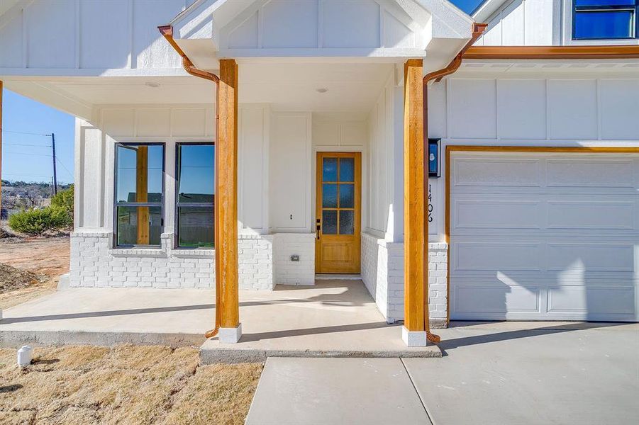 Exterior details and patio area of a home in , Granbury (Image 26). Exterior details and patio area of a home in , Granbury (Image 26).