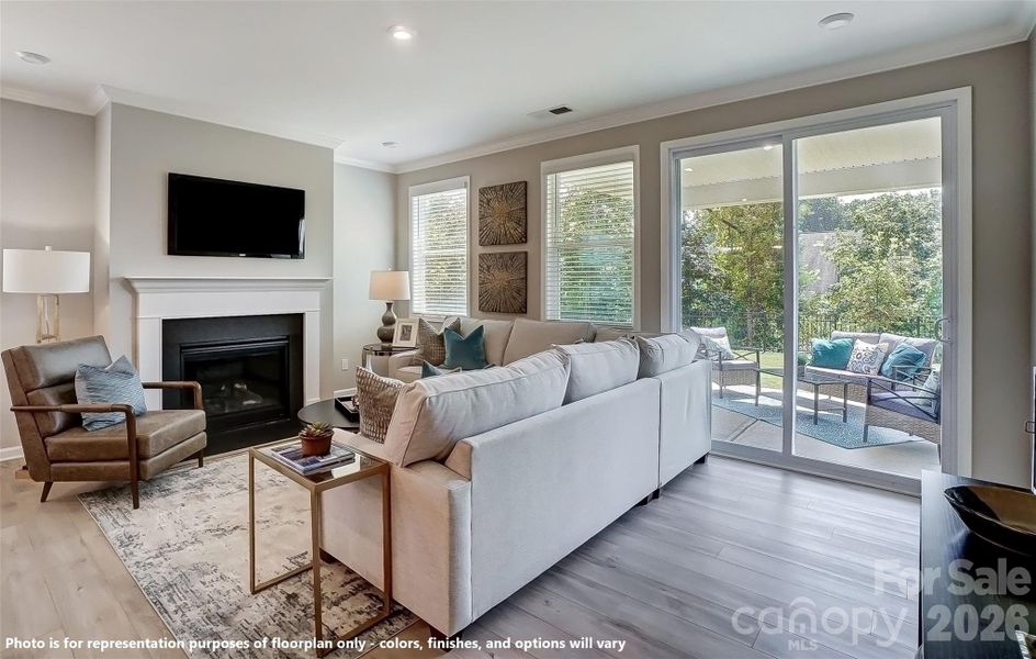 Photo is for representation purposes of floorplan only - colors, finishes, and options will vary