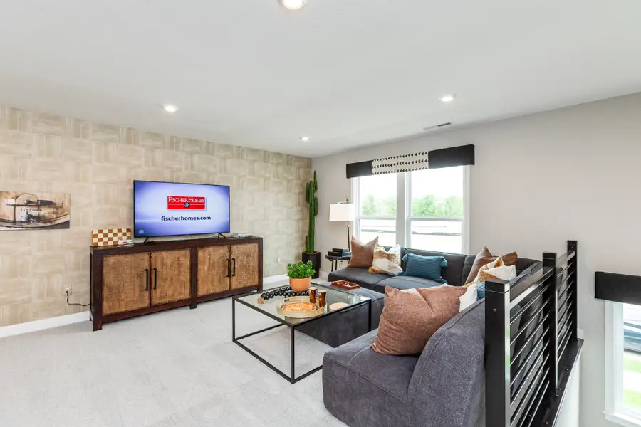 Representative furnished interior of a home built from the Wilmington by Fischer Homes in Easton Park, Dallas (Image 44).