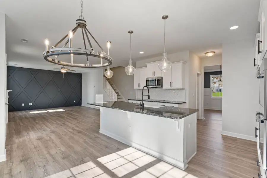 Representative unfurnished interior of a home built from the The Gavin II by JSJ Builders in Langdon Ridge, Angier (Image 5).