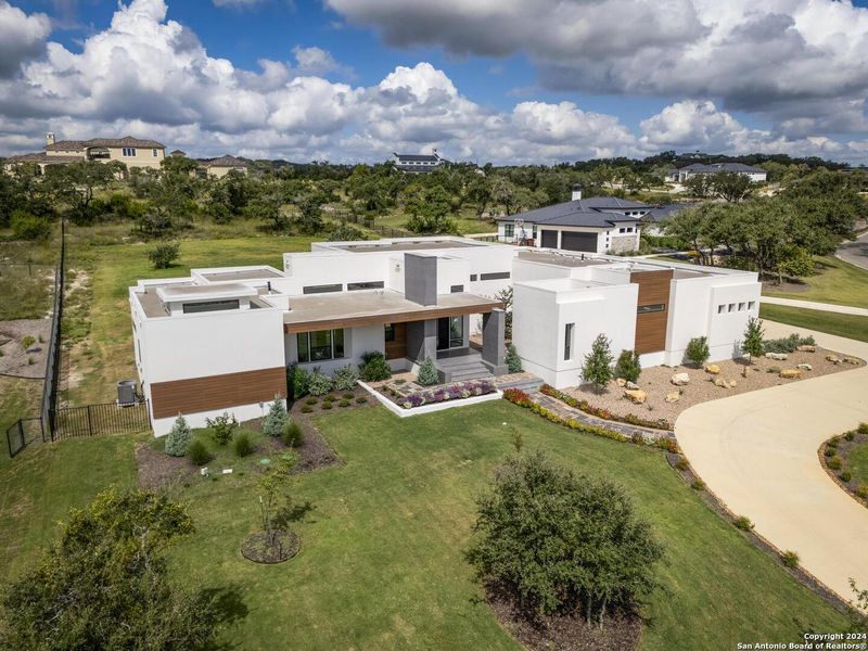 Front exterior of a new home in , San Antonio, TX, highlighting curb appeal (Image 31).